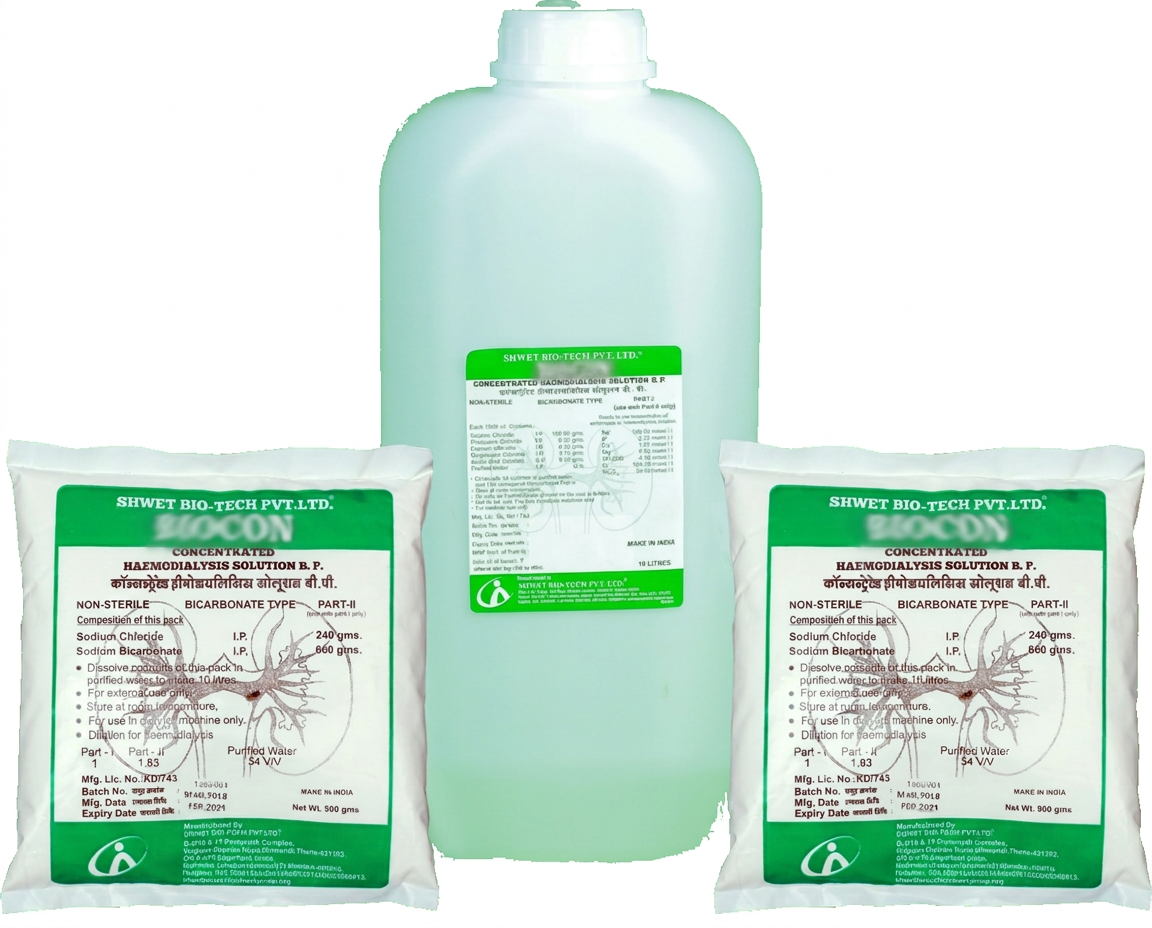 Bicarbonate Concentrate original product packaging