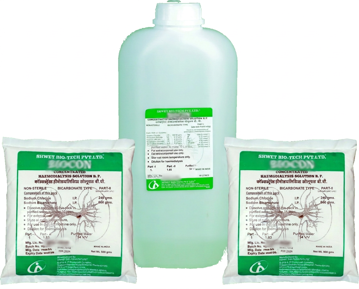 Bicarbonate Concentrate original product packaging